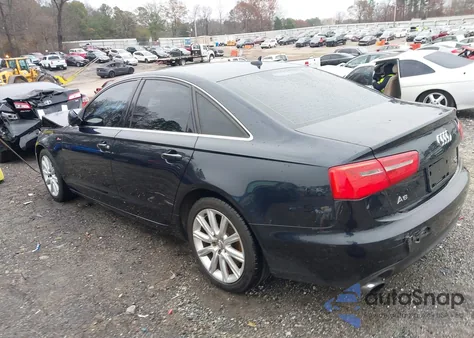 2014 Audi A6 3.0T Premium Plus from USA, damaged, VIN WAUFGAFC8EN069409